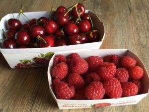 Kirschen & Himbeeren